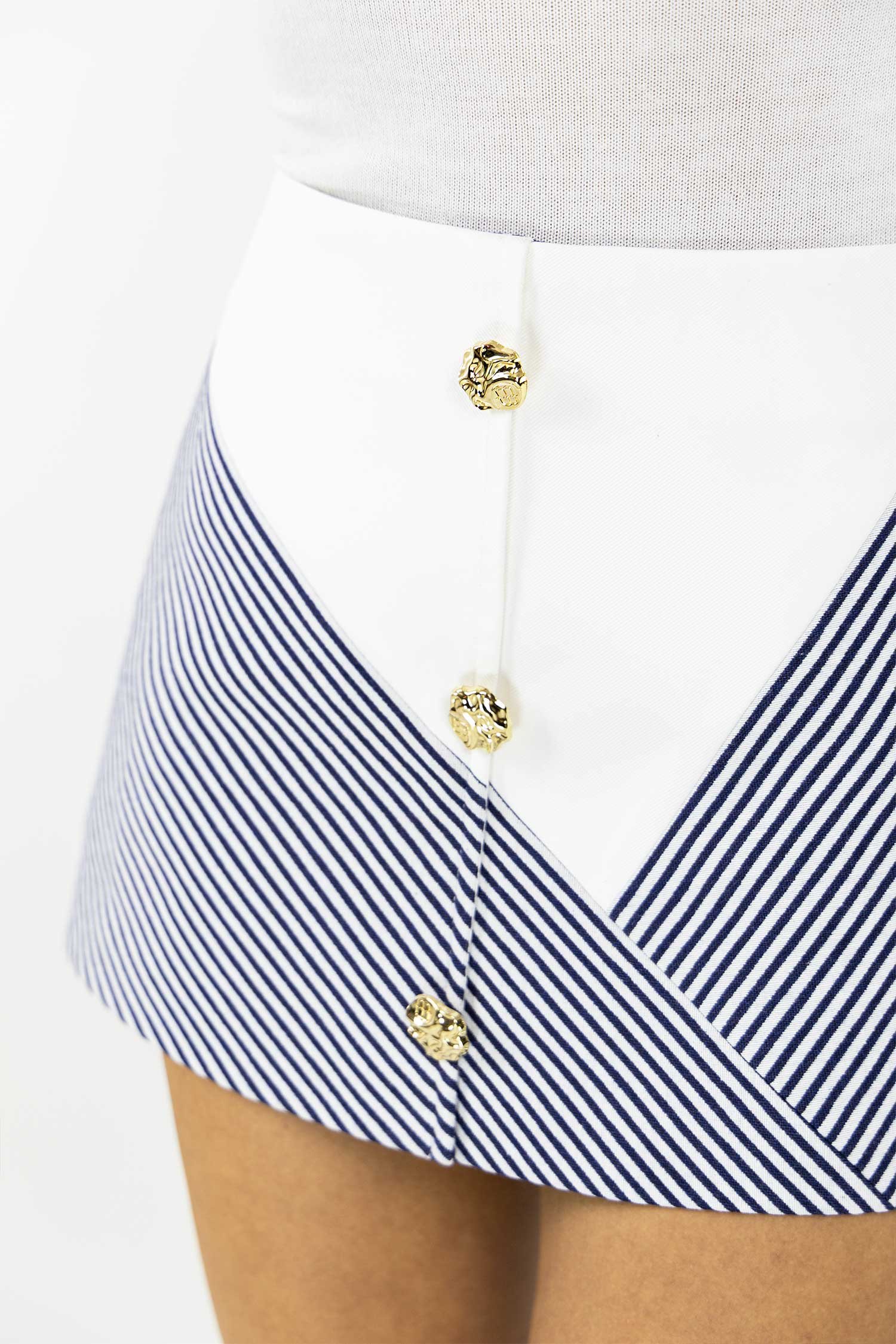 Wrap Mini Skirt – 1